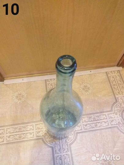 Бутыль стеклянная