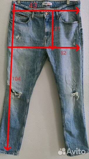 Мужские джинсы Tommy Jeans 33/30