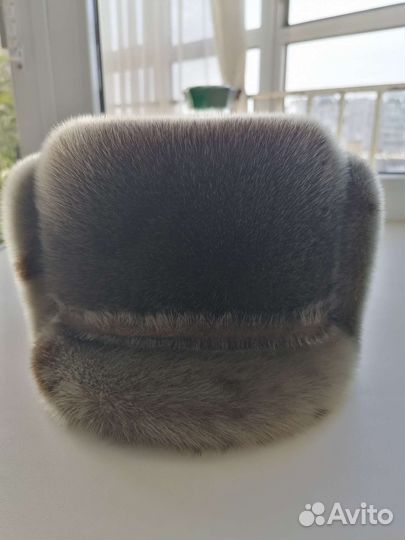 Мужская шапка нерпа