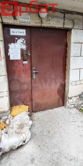 3-к. квартира, 60 м², 1/2 эт.