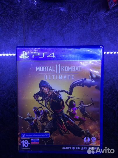 Mortal Kombat 11 ps4 диск