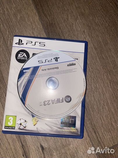 Диск на ps 5 fifa 23