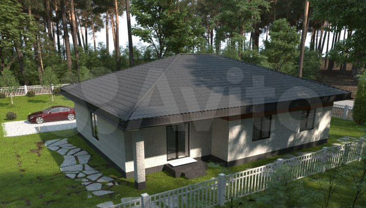 Дом 80 м² на участке 6 сот.