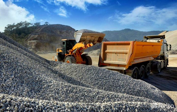 Щебень фракции 40-70 с доставкой