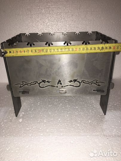 Мангал походный мини раскладной