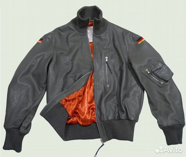 Летная кожаная куртка (пилот) Бундесвера