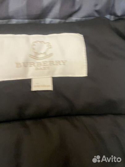 Burberry куртка детская