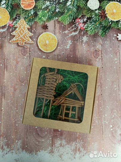 Новогодний подарок - елочные игрушки