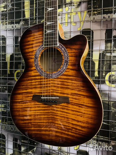 Гитара Акустическая + Каподастр