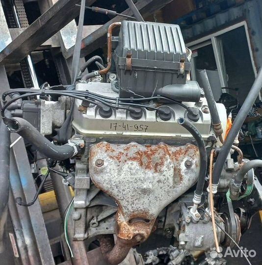 Двигатель D16W1 Honda HR-V 1.6л бензин 2001г