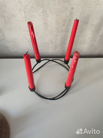 Подсвечник металлический