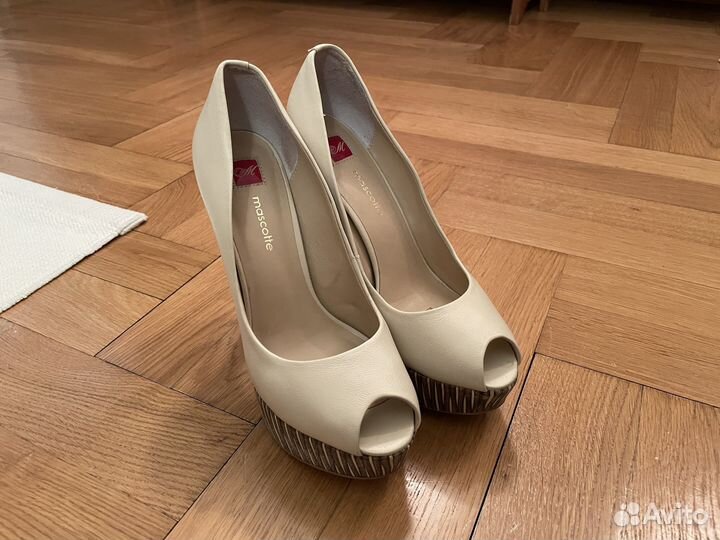 Туфли кожаные Mascotte, 37 размер