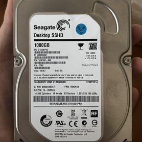 Жесткий диск Seagate Desktop sshd ST1000DX001