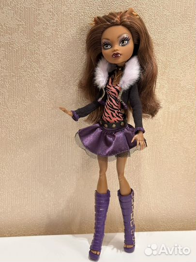 Кукла Монстер Хай Клодин Вульф базовая
