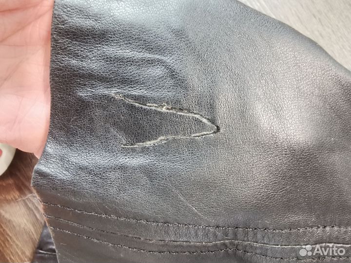 Куртка кожаная женская