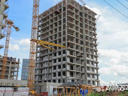 Ход строительства ЖК «Бунинские кварталы» 3 квартал 2023