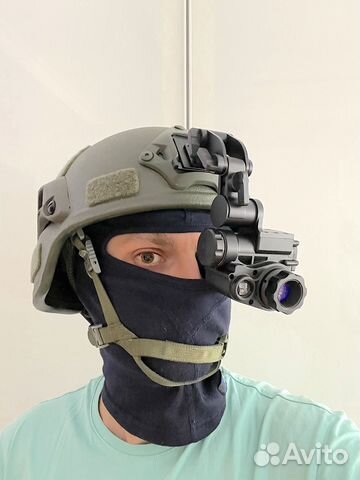 Прибор ночного видения NVG-10 пнв на военный шлем