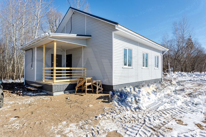 Дом 79,8 м² на участке 8 сот.