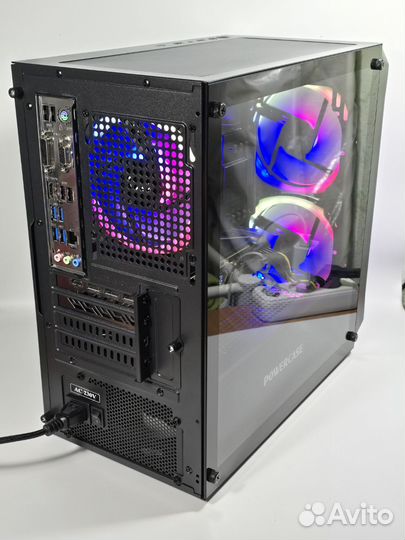 Топовый игровой компьютер Ryzen 5/B450/16GB/5500XT
