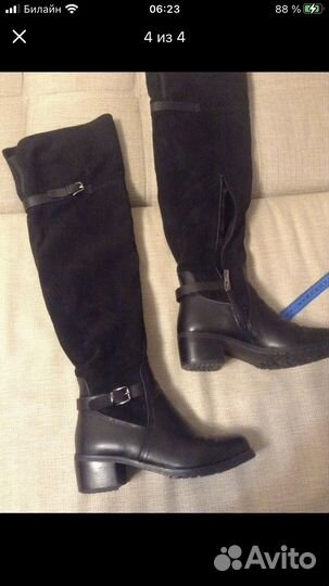 Ботфорты зимние 37р