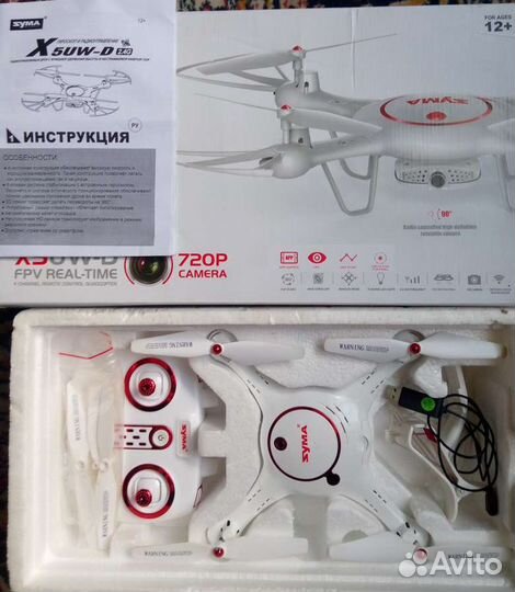 Квадрокоптер Syma X5UW и Mоbikaro
