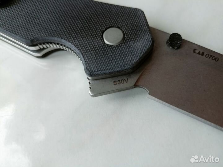 Складной нож ZT из стали S30V