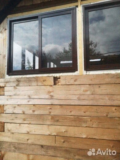 Остекление коттеджа пластиковые окна