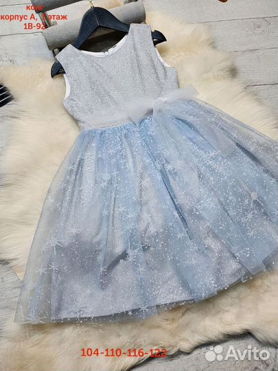 Платье новогогоднее 104р
