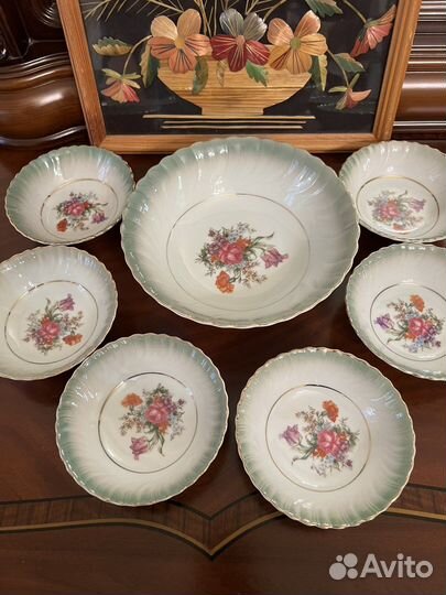 Сервиз гдр для салатов