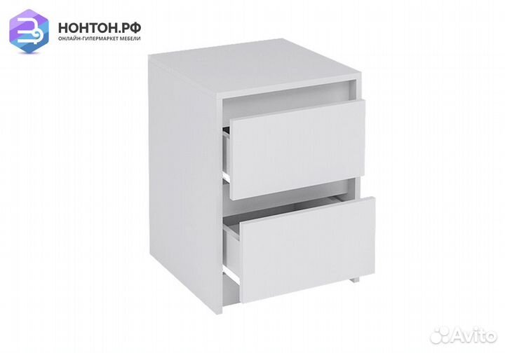 Тумба прикроватная Айден серый