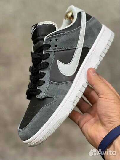 Nike SB Dunk air low 1 тёмно-серые разм. 42