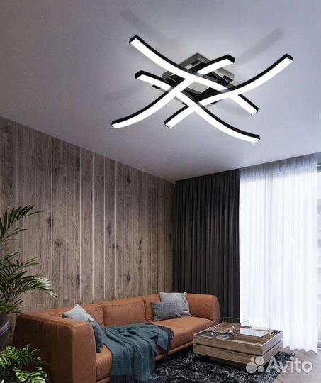 Люстра потолочная светодиодная 24вт, новая