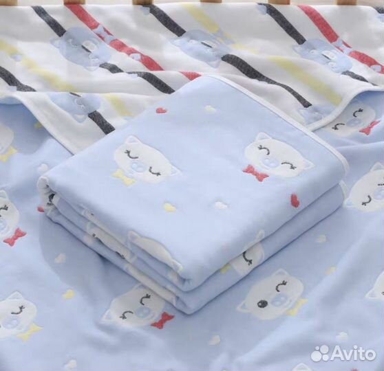 Плед муслиновый детский