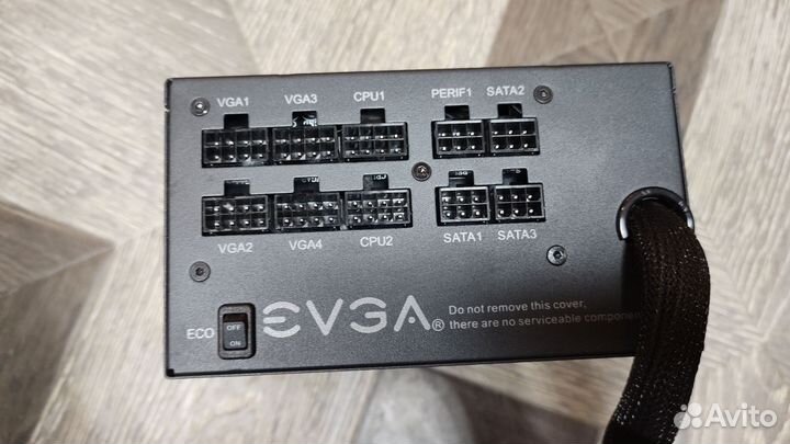 Блок питания evga 750GQ 80+ gold