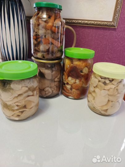 Грибы соленые