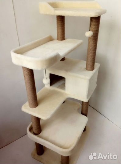 Крутой комплекс для крупных кошек с лежанками высота 185 см. (152) с доставкой