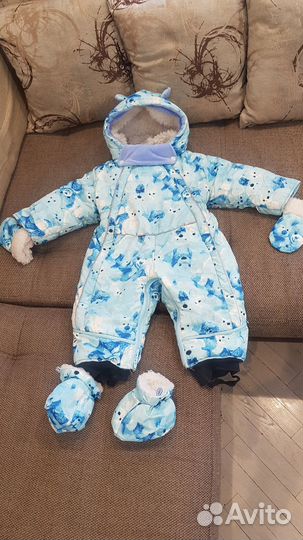 Детский зимний комбинезон на мальчика
