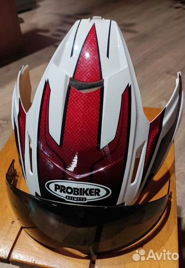 Козырек и очки к мотошлему.футболкаnike.S