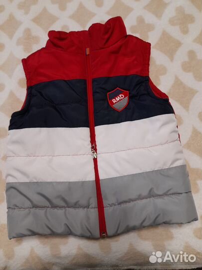 Жилет тёплый детский