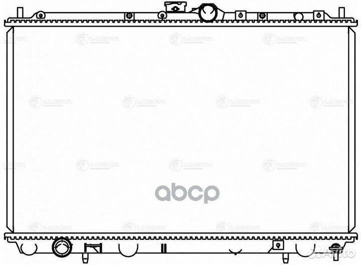 Радиатор системы охлаждения LRc 1122 LRC1122 luzar