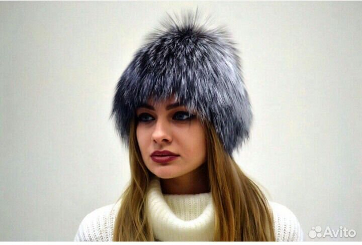 Шапка из чернобурки
