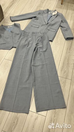 Костюм тройка женский с жилеткой