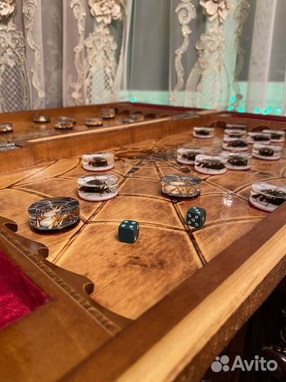 Нарды ручной работы новые