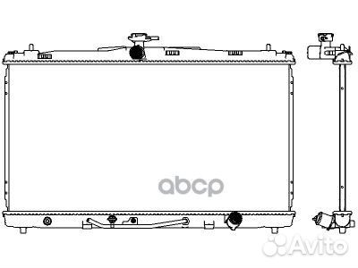 Радиатор системы охлаждения 34618540 Sakura