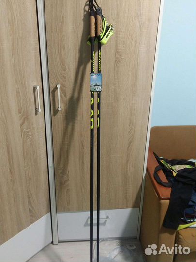 Лыжные палки 4kaad code 9 black