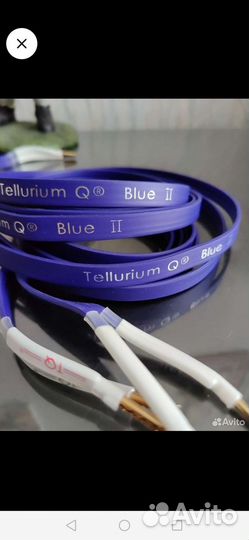 Акустический кабель Tellurium Q Blue II