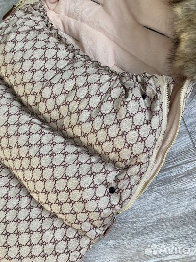 Зимний конверт на коляску