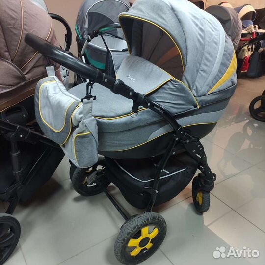Коляска 2 в 1 индиго