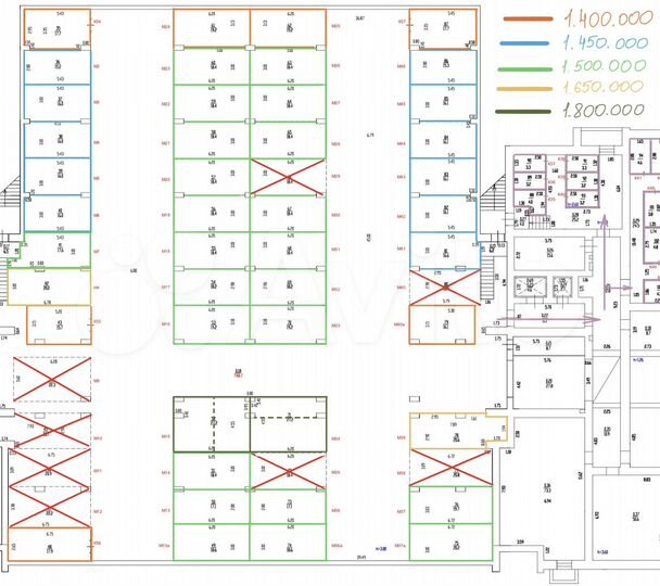 Машиноместо, 20 м²
