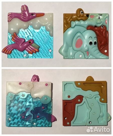 Игрушки из киндера девяностых